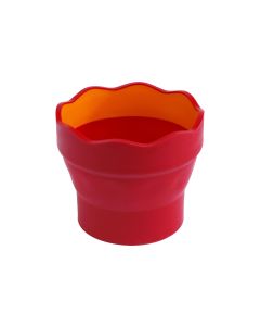 Faber-Castell Wasserbecher Clic&Go Himbeer