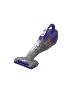 BLACK+DECKER Akku-Handsauger Dustbuster Pet Titanium/Violett