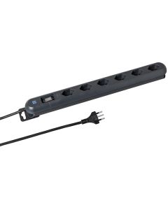 STEFFEN Steckdosenleiste STEBA LINEA PLUS 6 T13