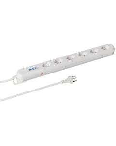 STEFFEN Steckdosenleiste STEBA LINEA PLUS 6 T13