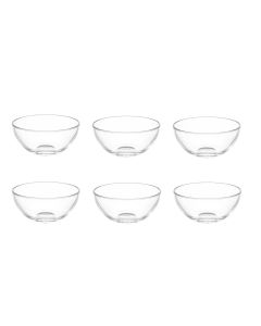 Leonardo Schale Cucina 14 cm, 6 Stück, Transparent