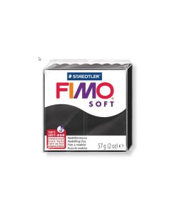 Fimo Modelliermasse Soft Schwarz