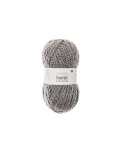 Rico Design Wolle Creative Twist Super Chunky 100 g Hellgrau