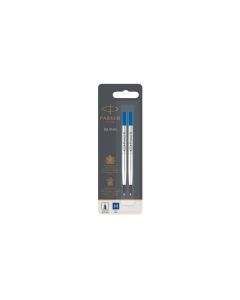 Parker Patrone Quinkflow Mine 2 x Blau, Medium (M)