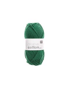 Rico Design Wolle Creative Cotton Aran 50 g Grün