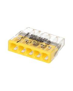 WAGO Steckklemme Contact COMPACT 5-fach, 6 Stück