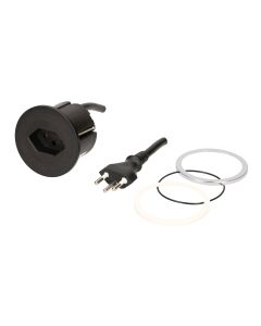Bachmann UP-Steckdosen PIX 1x T13 mit Fixleitung 2 m