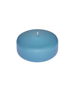 Herzog Kerzen AG Schwimmkerze Linse Ø 8 cm, Eisblau