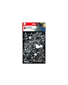 Marabu Schablone Art Stencil Blooming Garden
