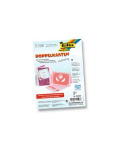 Folia Blankokarte 220 g/m² rechteckig Rosa
