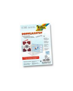 Folia Blankokarte 220 g/m² rechteckig Perlweiss