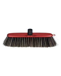 Ebnat Bodenwischer-Kopf Outdoor 28 cm Grau/Rot