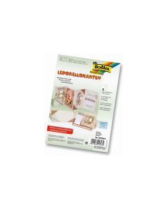 Folia Leporello-Karten 300g/m2 Perlweiss