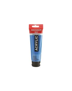 Amsterdam Acrylfarbe Standard 572 Primärzyan halbtransparent, 120 ml