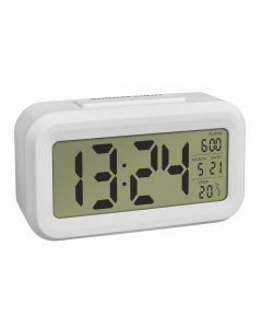 TFA Dostmann Digitalwecker Lumio Weiss