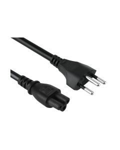 Diggelmann Netzkabel 2.5 m C5 - T12 Schwarz