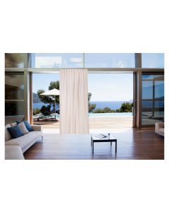 Casa Leon Outdoor-Fertigvorhang Acrisol 140 x 245 cm, Beige