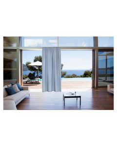 Casa Leon Outdoor-Fertigvorhang Acrisol 140 x 245 cm, Grau