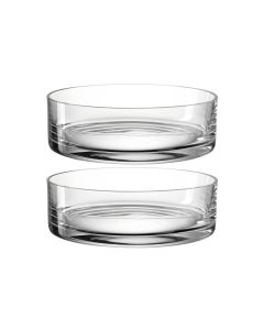 Leonardo Schale Novara 22.4 cm, 2 Stück, Transparent