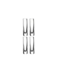 Leonardo Vase Novara 16 cm 4 Stück, Transparent
