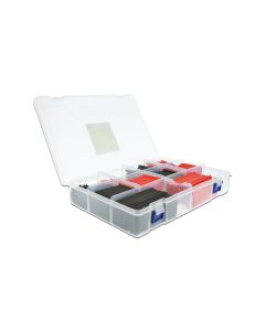 Delock Schrumpfschlauch 520-Set Sortimentskoffer rot/schwarz
