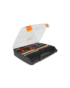 Delock Schrumpfschlauch 590-teilig Sortimentsbox, Mehrfarbig
