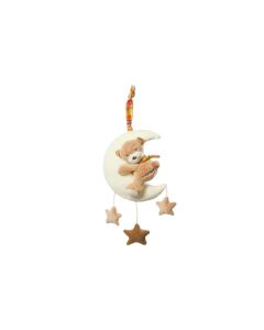 fehn Spieluhr Rainbow Teddy auf Mond