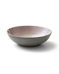 Bitz Salatschüssel 24 cm, Grau/Hellpink