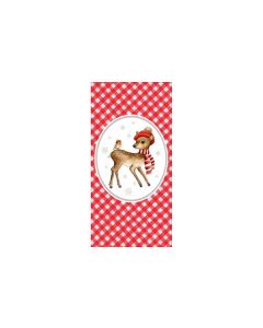 Braun + Company Taschentücher Little Bambi 10 Stück, Rot