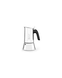 Bialetti Espressokocher Venus 10 Tassen, Silber
