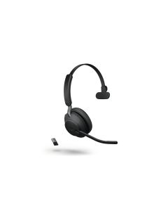 Jabra Headset Evolve2 65 Mono MS  Schwarz, USB-A