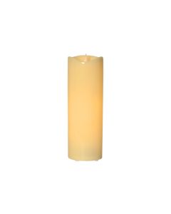 Star Trading LED-Kerze Pillar Grande Ø 12 x 38 cm, Beige