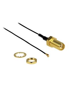 Delock Antennenkabel SMA – MHF-4, 20 cm zum Einbau